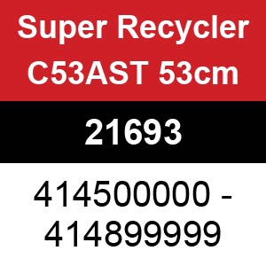 Toro Super Recycler C53AST 53cm - 21693 (414500000 - 414899999)