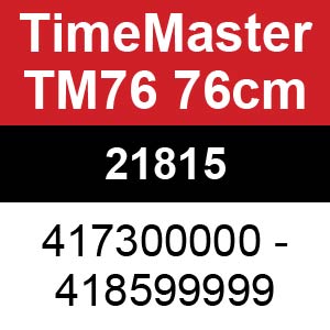 Toro TimeMaster TM76 76cm - 21815 (417300000 - 418599999)