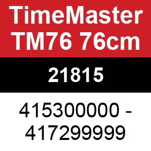 Toro TimeMaster TM76 76cm - 21815 (415300000 - 417299999)