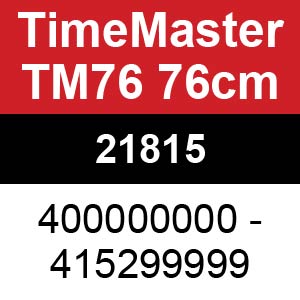 Toro TimeMaster TM76 76cm - 21815 (400000000 - 415299999)