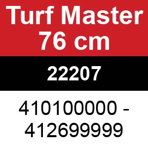 Toro TurfMaster 76cm - 22207 (410100000 - 412699999)