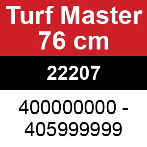 Toro TurfMaster 76cm - 22207 (400000000 - 405999999)