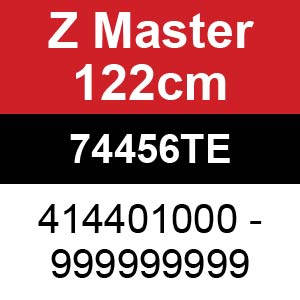 Toro Z Master 122cm - 74456TE (414401000 - 999999999)