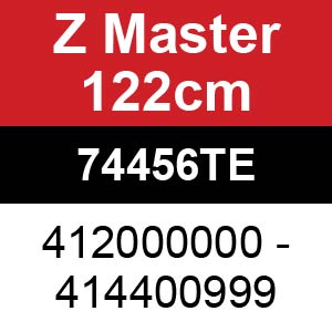 Toro Z Master 122cm - 74456TE (412000000 - 414400999)