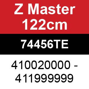 Toro Z Master 122cm - 74456TE (410020000 - 411999999)