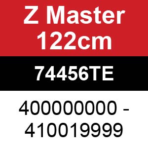 Toro Z Master 122cm - 74456TE (400000000 - 410019999)