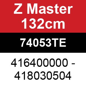 Toro Z Master 132cm - 74053TE (416400000 - 418030504)
