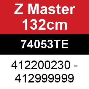Toro Z Master 132cm - 74053TE (412200230 - 412999999)