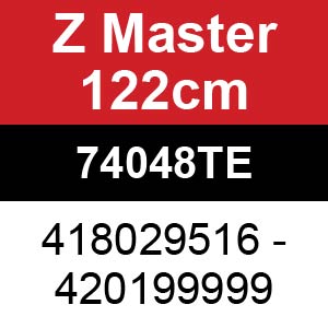 Toro Z Master 122cm - 74048TE (418029516 - 420199999)