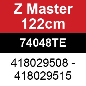 Toro Z Master 122cm - 74048TE (418029508 - 418029515)