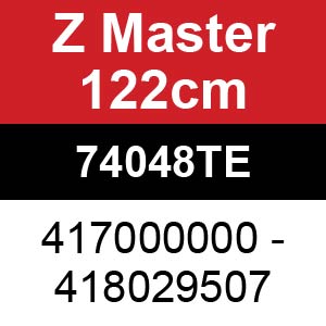 Toro Z Master 122cm - 74048TE (417000000 - 418029507)