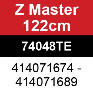 Toro Z Master 122cm - 74048TE (414071674 - 414071689)