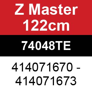 Toro Z Master 122cm - 74048TE (414071670 - 414071673)