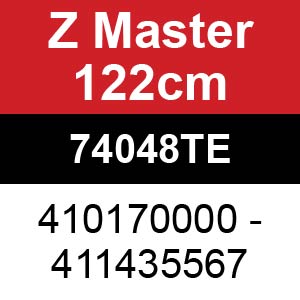 Toro Z Master 122cm - 74048TE (410170000 - 411435567)