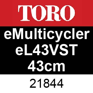 Toro eMulticycler eL43VST 43cm - 21844