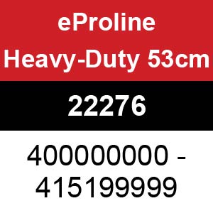 Toro eProline Heavy-Duty 53cm - 22276 (400000000 - 415199999)