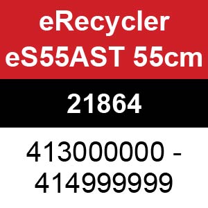 Toro eRecycler eS55AST 55cm - 21864 (413000000 - 414999999)