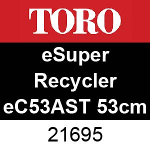 Toro eSuper Recycler eC53AST 53cm - 21695