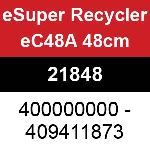 Toro eSuper Recycler eC48A 48cm - 21848 (400000000 - 409411873)