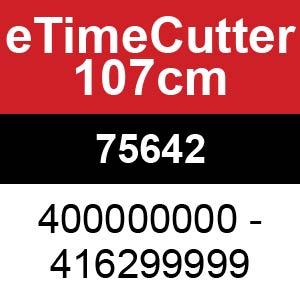 Toro eTimeCutter 107cm - 75642 (400000000 - 416299999)