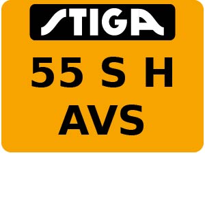 TURBO EXCEL 55 S H AVS - Rotary Mower Parts
