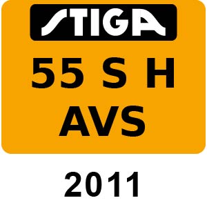 Stiga TURBO EXCEL 55 S H AVS - 2011 - 290556031 S11