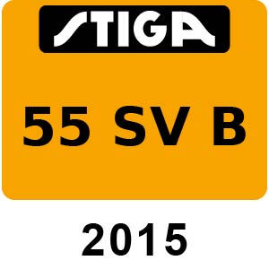 Stiga TURBO PRO 55 SV B - 2015 - 292553028 S14
