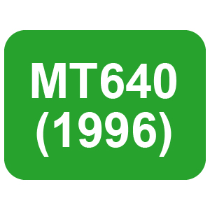 Viking MT640 (1996) Ride On Mower Parts