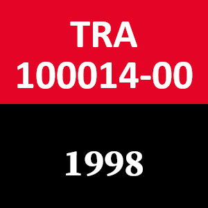 Westwood S1300 Agro-Trac Tractor Belts (1998) - Code TRA100014-00