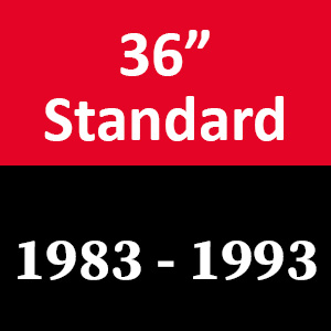 Westwood 36" Standard (2 Bladed Deck) Belts (1983 - 1993)