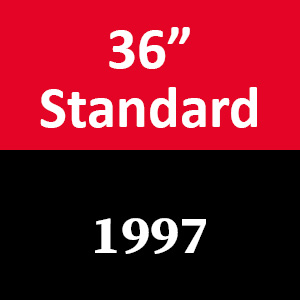 Westwood 36" Standard (2 Bladed Deck) Belts (1997)