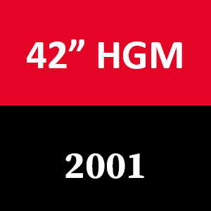Westwood V20/50 - 42" HGM Deck Belts (2001)