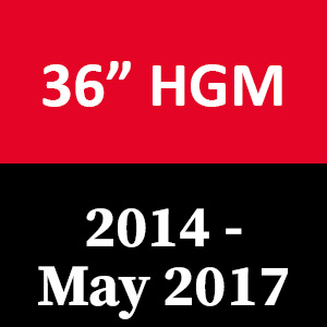 Countax B Series - 36" HGM Deck Belts (2014 - May 2017)