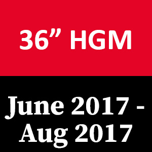 Countax C Series - 36" HGM Deck Belts (June 2017 - Aug 2017)