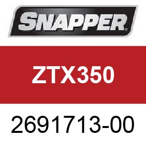 ZTX350 2691713-00 Zero Turn Mowers