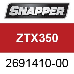 ZTX350 2691410-00 Zero Turn Mowers