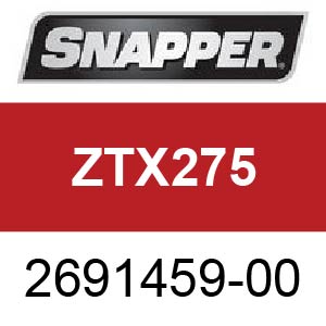ZTX275 2691459-00 Zero Turn Mowers
