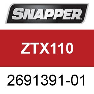 ZTX110 2691391-01 Zero Turn Mowers