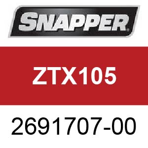 ZTX105 2691707-00 Zero Turn Mowers