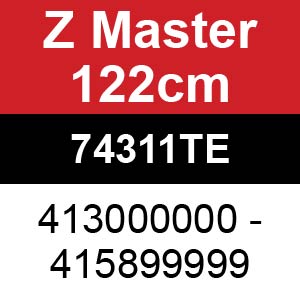 Toro Z Master 122cm - 74311TE (413000000 - 415899999)