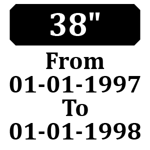Countax MULCH DECK 38" From 01-01-1997 To 01-01-1998