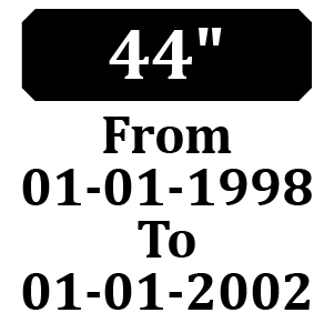 Countax MULCH DECK 44" From 01-01-1998 To 01-01-2002