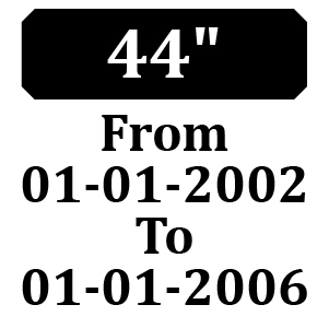 Countax MULCH DECK 44" From 01-01-2002 To 01-01-2006