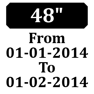 Countax XRD DECK 48" From 01-01-2014 To 01-02-2014