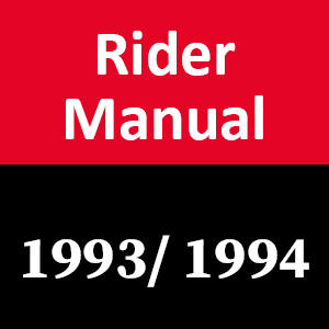 Countax Rider Manual Belts (1993, 1994)
