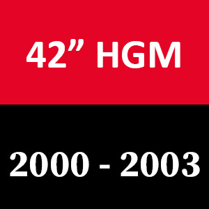 Countax D18/50 - 42" HGM Deck Belts (2000 - 2003)