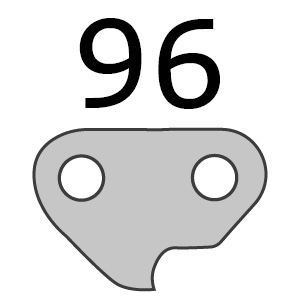 3/8" - 058" - 96 Link Chains 3/8" - 058" - 96 Link Chains