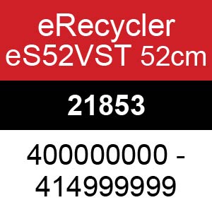 Toro eRecycler eS52VST 52cm - 21853 (400000000 - 414999999)