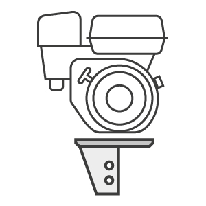Belle Minimix 150 - Mounting Plate