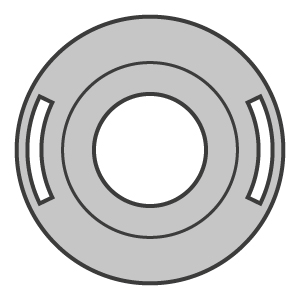 Cordless Grass Trimmer Spool Caps